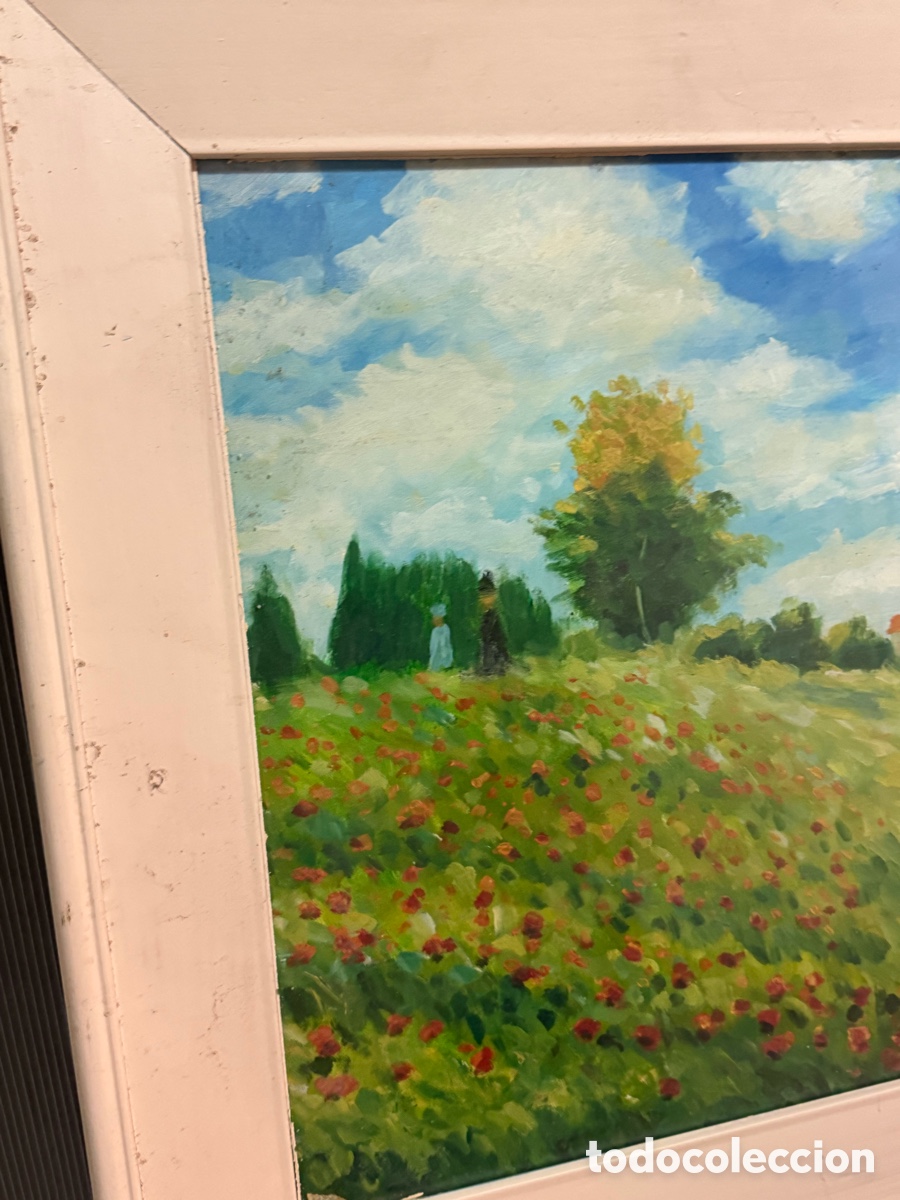 Arte: &Oacute;LEO SOBRE LIENZO FIRMADO - Foto 2