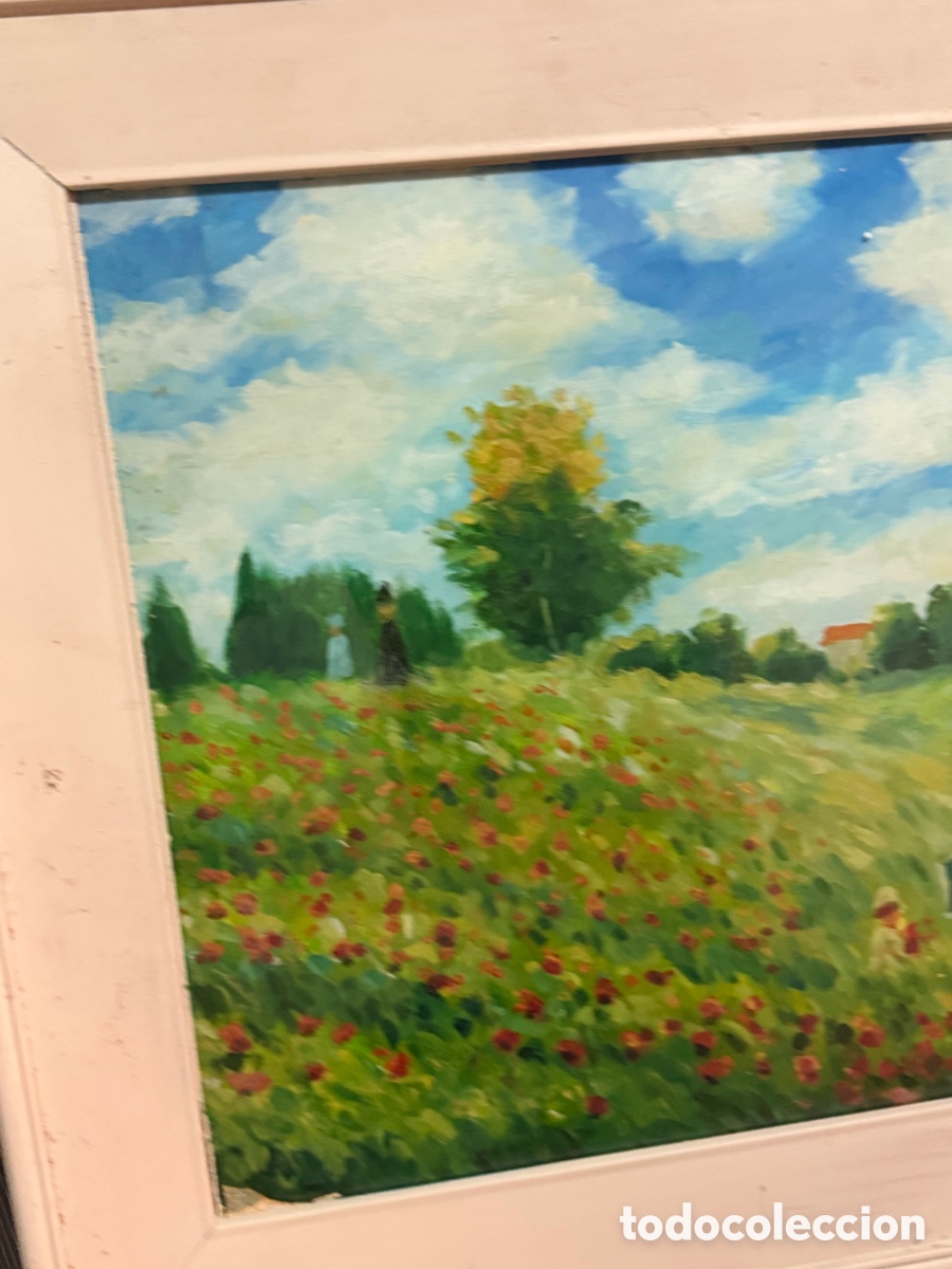 Arte: &Oacute;LEO SOBRE LIENZO FIRMADO - Foto 3