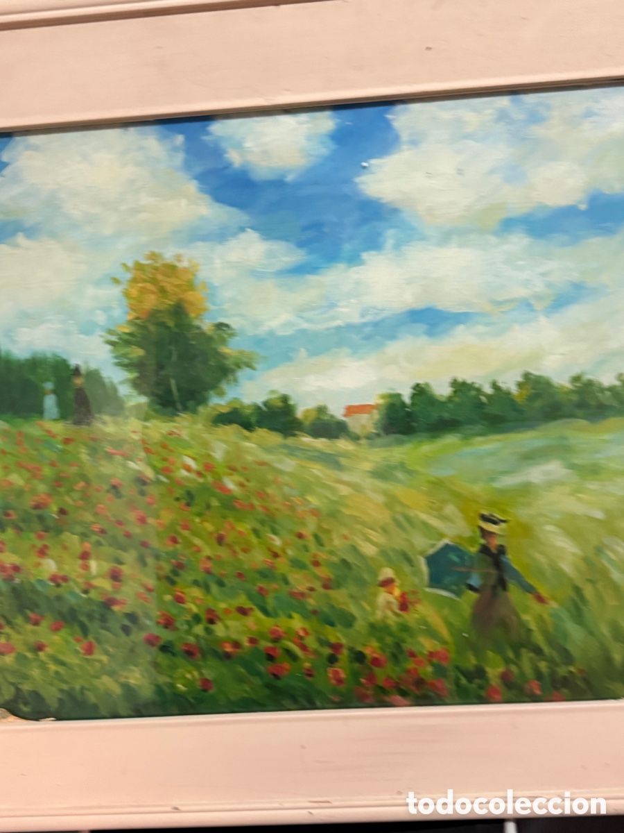 Arte: &Oacute;LEO SOBRE LIENZO FIRMADO - Foto 4