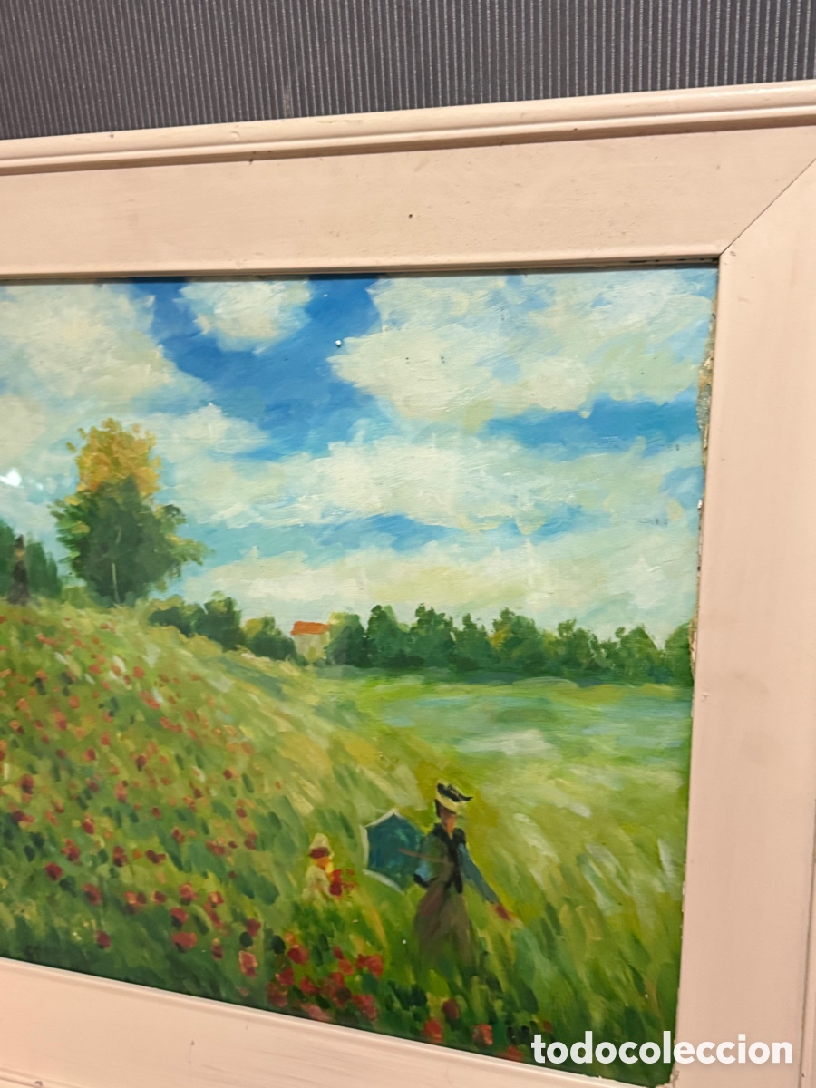 Arte: &Oacute;LEO SOBRE LIENZO FIRMADO - Foto 6