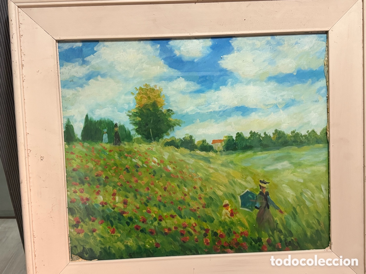 Arte: &Oacute;LEO SOBRE LIENZO FIRMADO - Foto 1