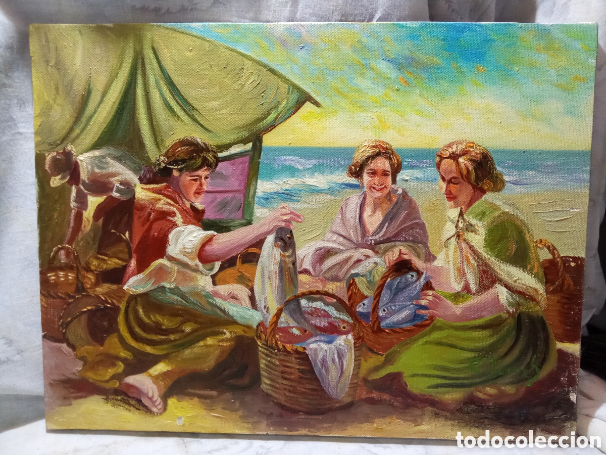 Art: ESCENA COSTUMBRISTA VALENCIANA POR C. TORRES