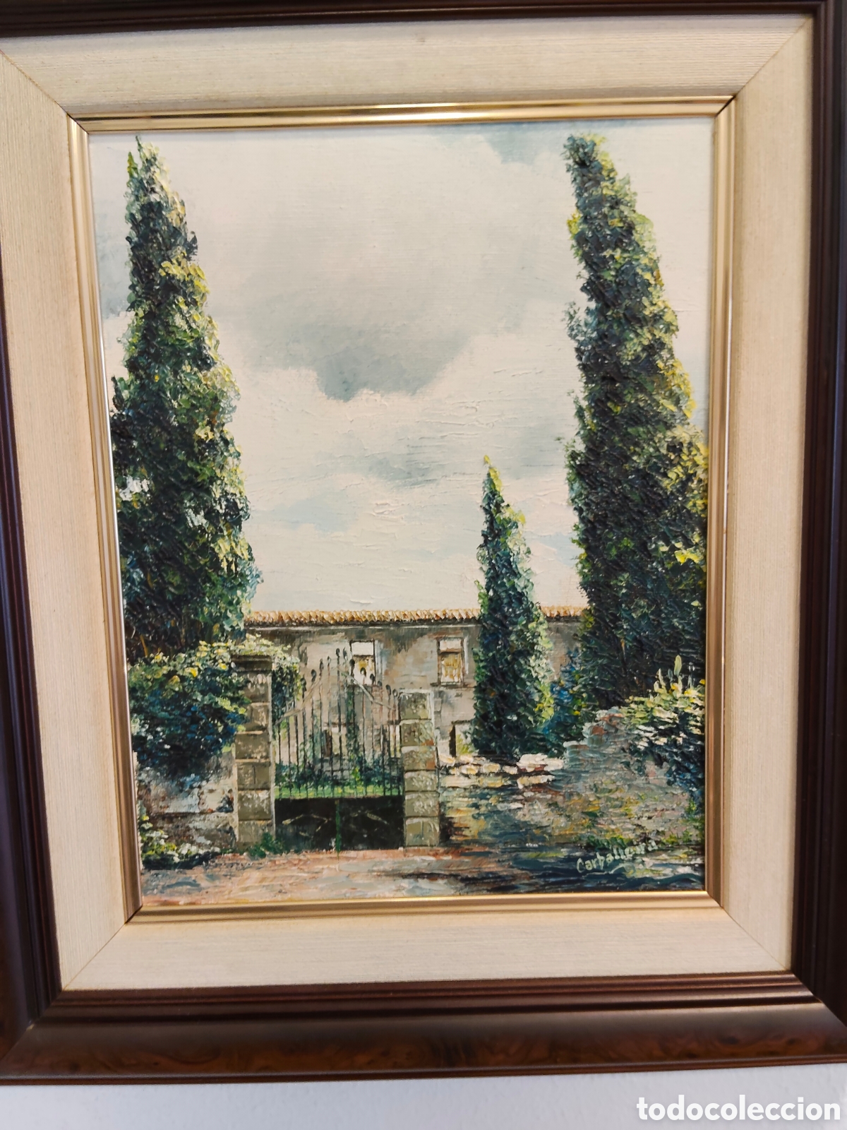 Arte: &Oacute;leo sobre lienzo CARBALLEIRA