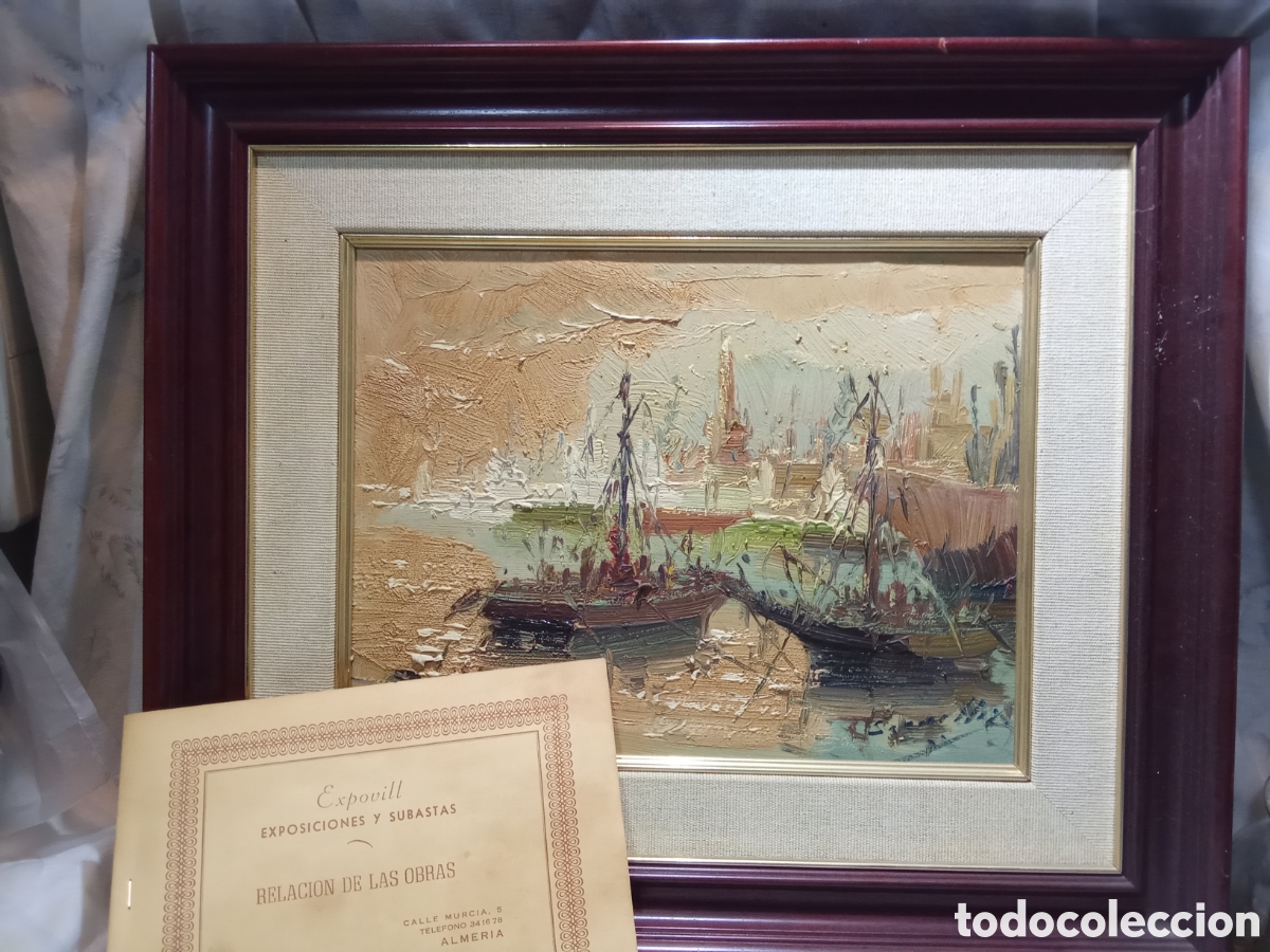 Art: &rdquo;BARCOS&rdquo; PASIAJE MAR&Iacute;TIMO AL &Oacute;LEO POR SEGRELLES CON RECIBO DE COMPRA EN SUBASTA