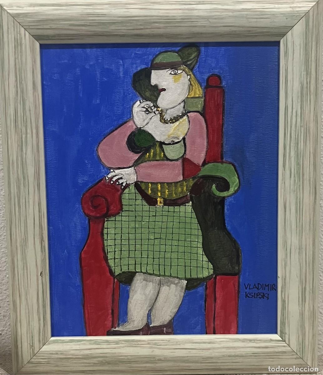 Arte: DAMA SENTARDA 5 de V.KSIESKI 2024