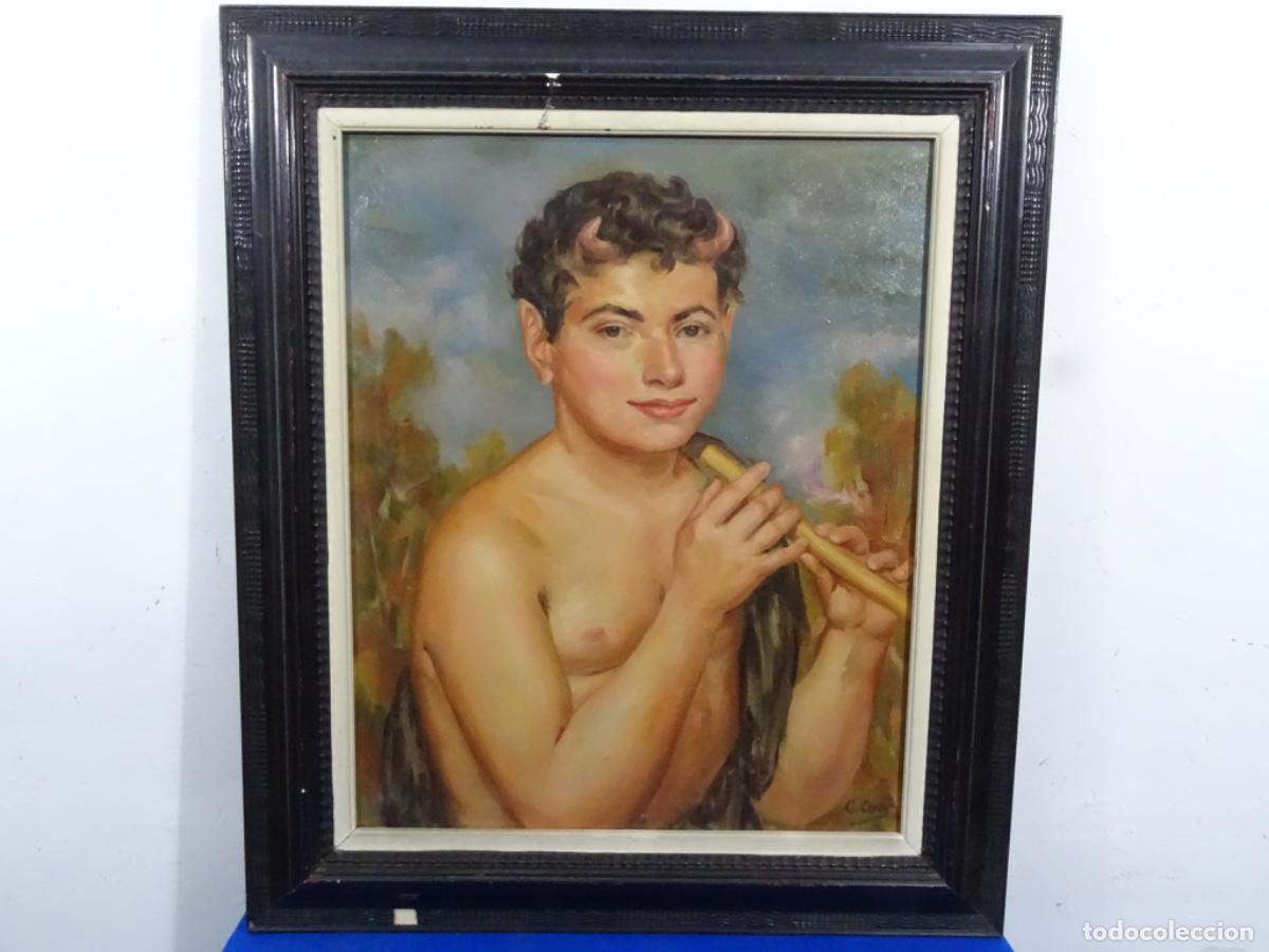 Art: &Oacute;LEO SOBRE TELA. CARMEN OSES HIDALGO (CALATAYUD 1897-1961). RETRATO.