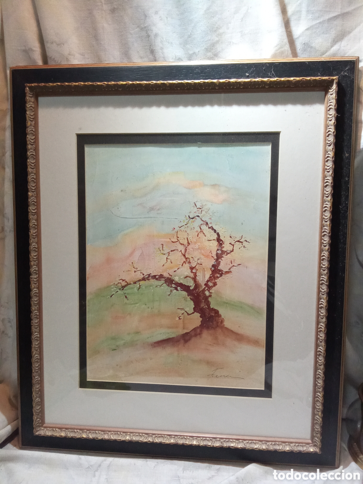 Art: PAISAJE 1, T&Eacute;CNICA MIXTA &Oacute;LEO Y ACUARELA POR FERRAN?