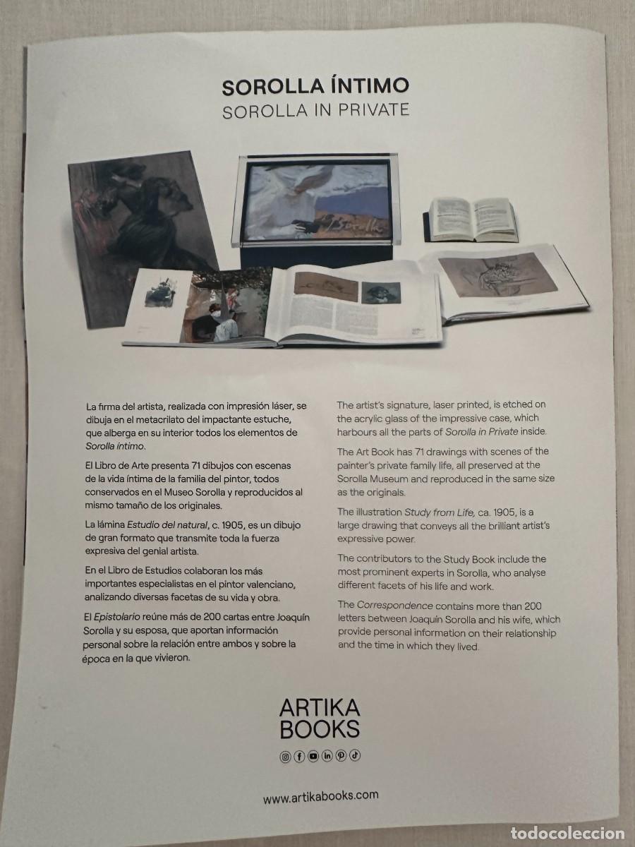 Arte: SOROLLA &Iacute;NTIMO &ndash; EDICI&Oacute;N LIMITADA Y NUMERADA - Foto 13