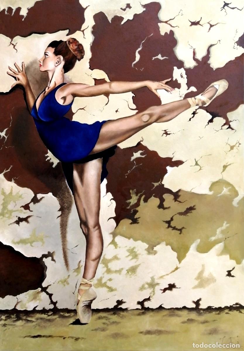 Kunst: Equilibrio-&Oacute;leo sobre lienzo pintado por Inma Escrich