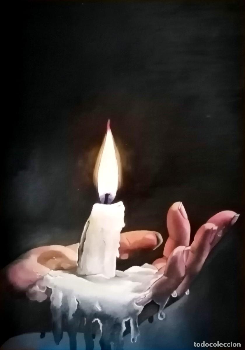Art: Luz-&Oacute;leo sobre lienzo pintado por Inma Escrich