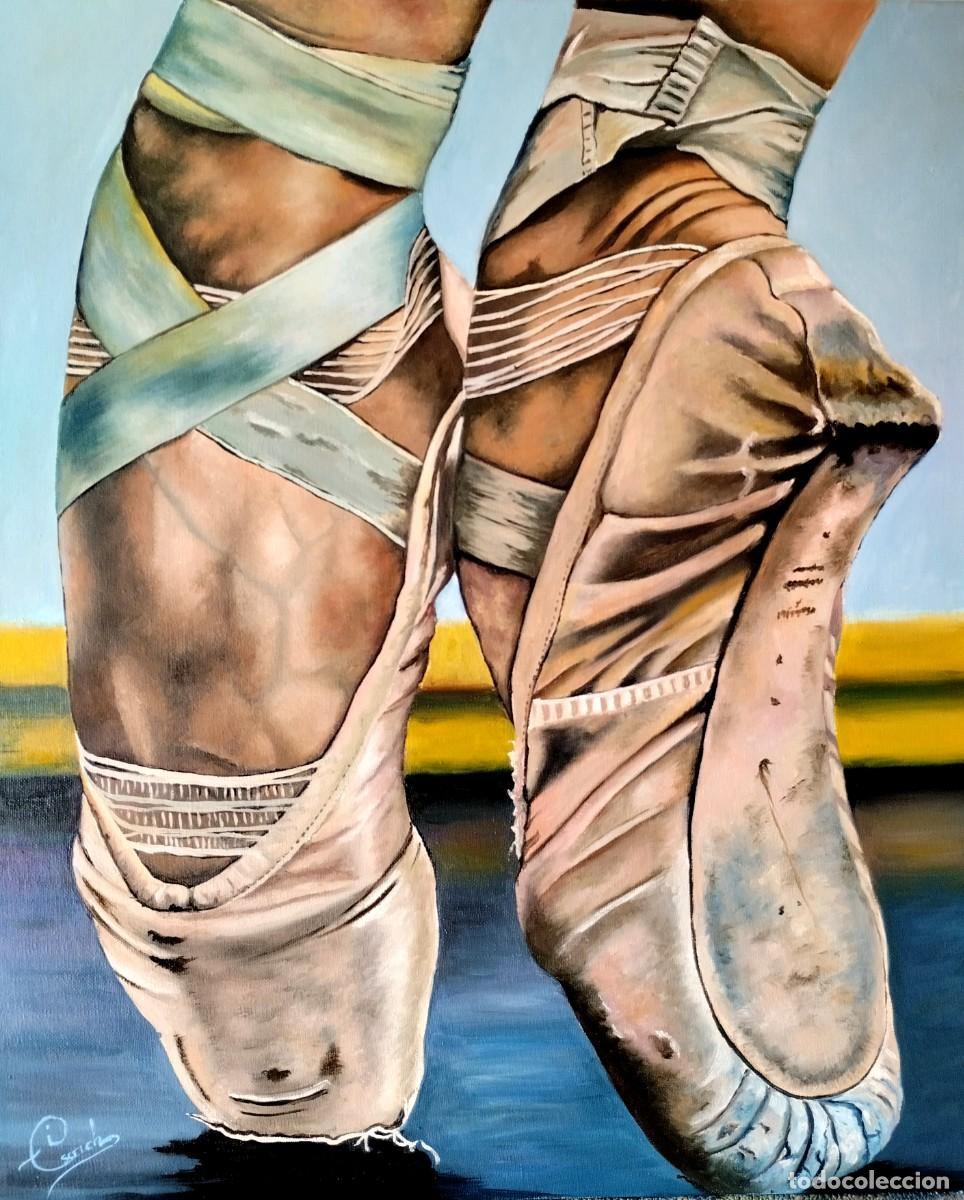 Art: Pirouette-&Oacute;leo sobre lienzo pintado por Inma Escrich