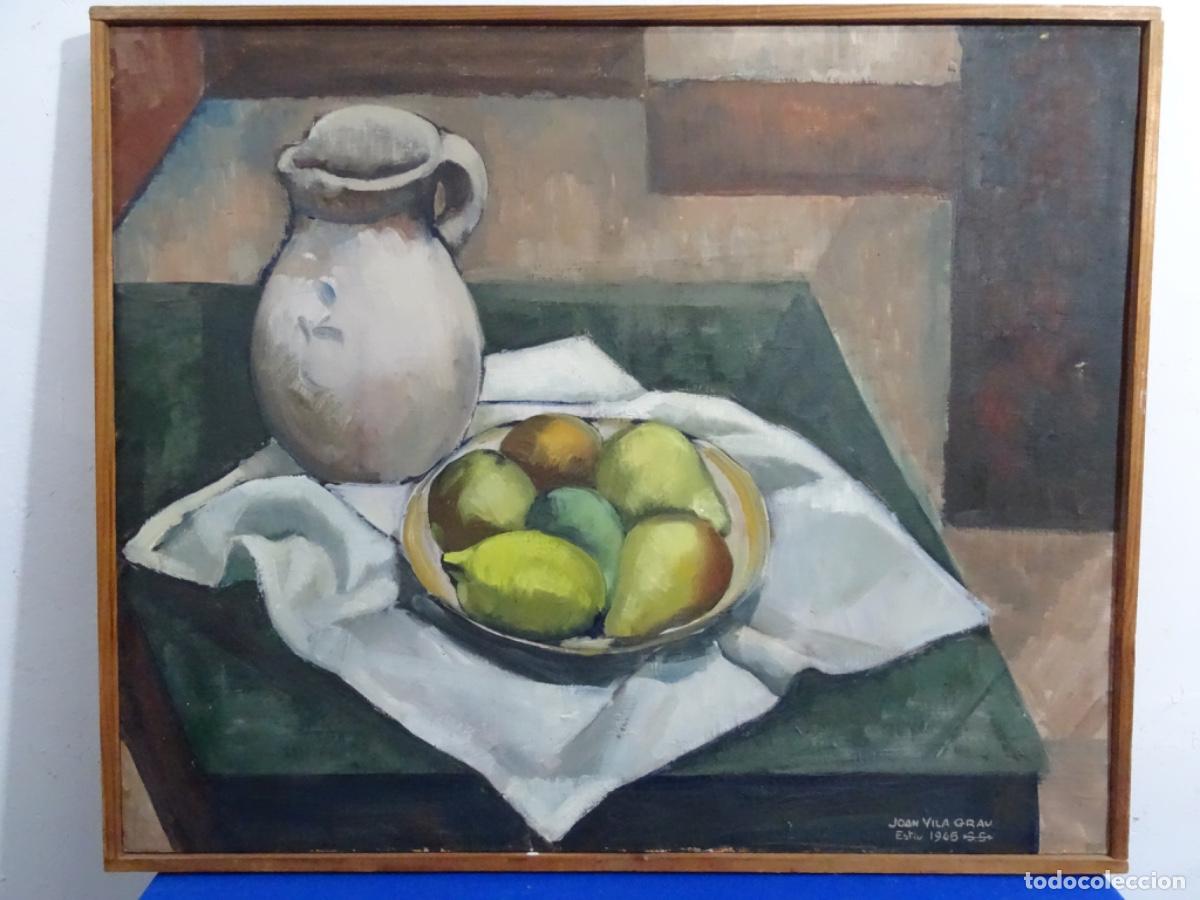 Art: BODEGON AL &Oacute;LEO JOAN VILA GRAU (BARCELONA 1932-2022). ESTIU 1965.