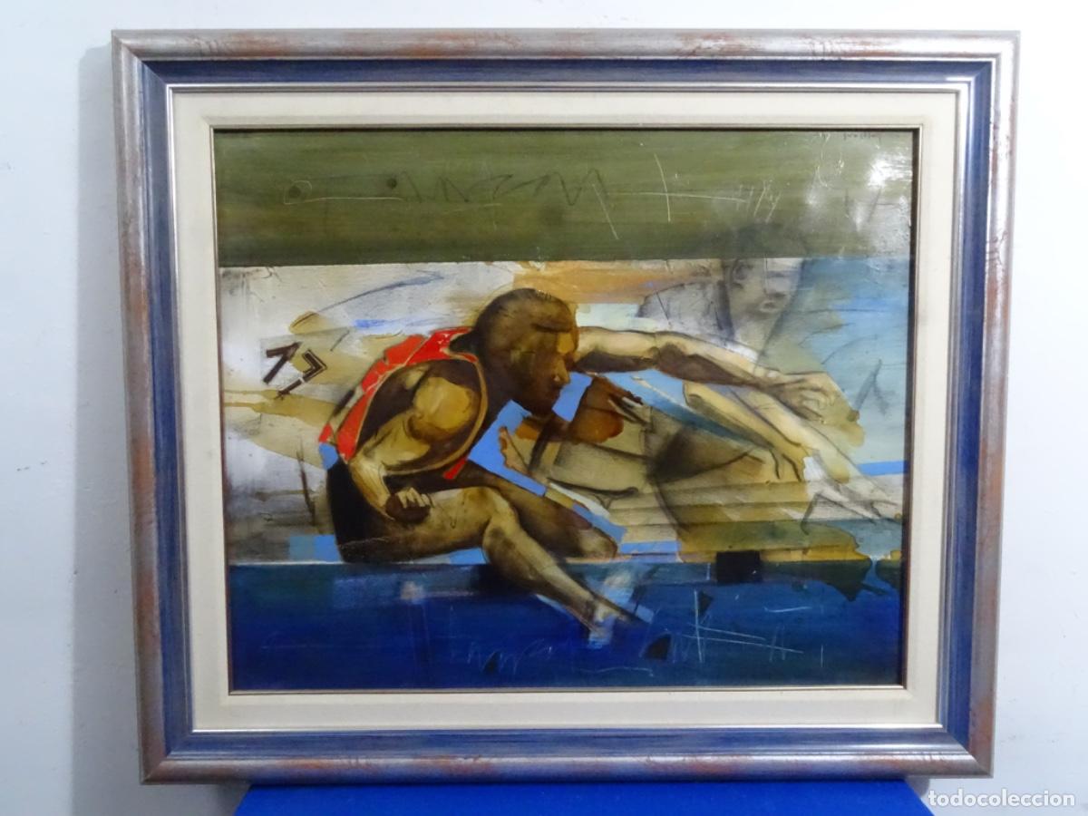 Art: GRAN OLEO TELA JOSEP PEPE NOVELLAS I MUNTANER (MATARO 1950-2009).