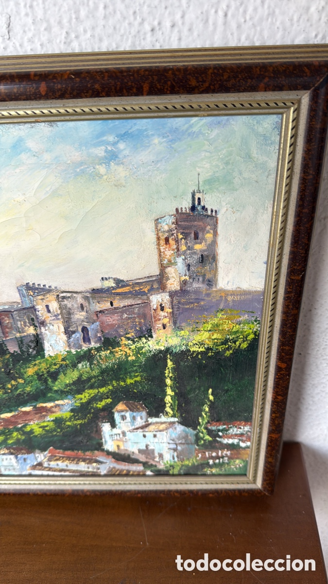 Arte: CUADRO CASTILLO PAISAJE - Foto 2