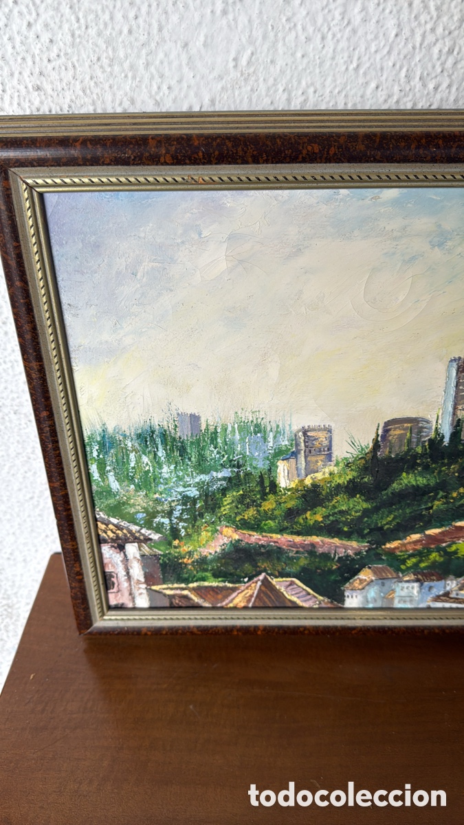 Arte: CUADRO CASTILLO PAISAJE - Foto 3