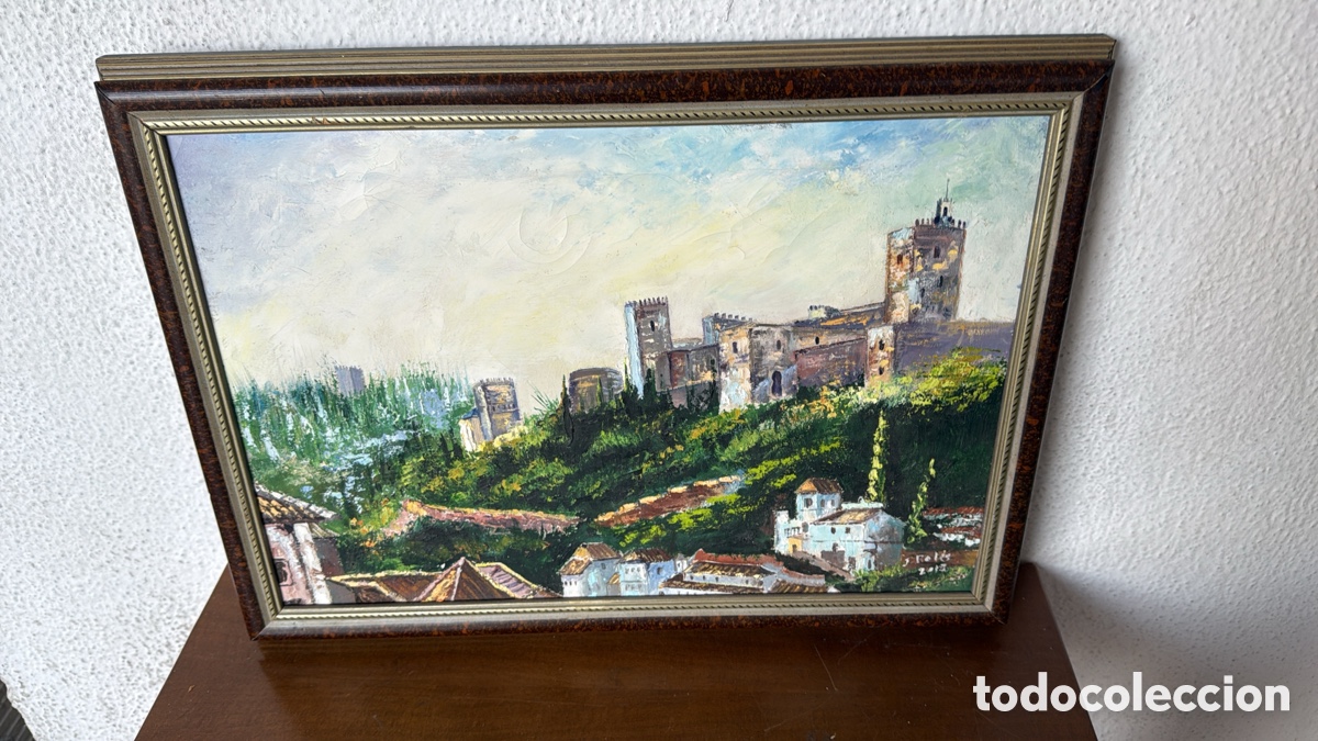 Arte: CUADRO CASTILLO PAISAJE