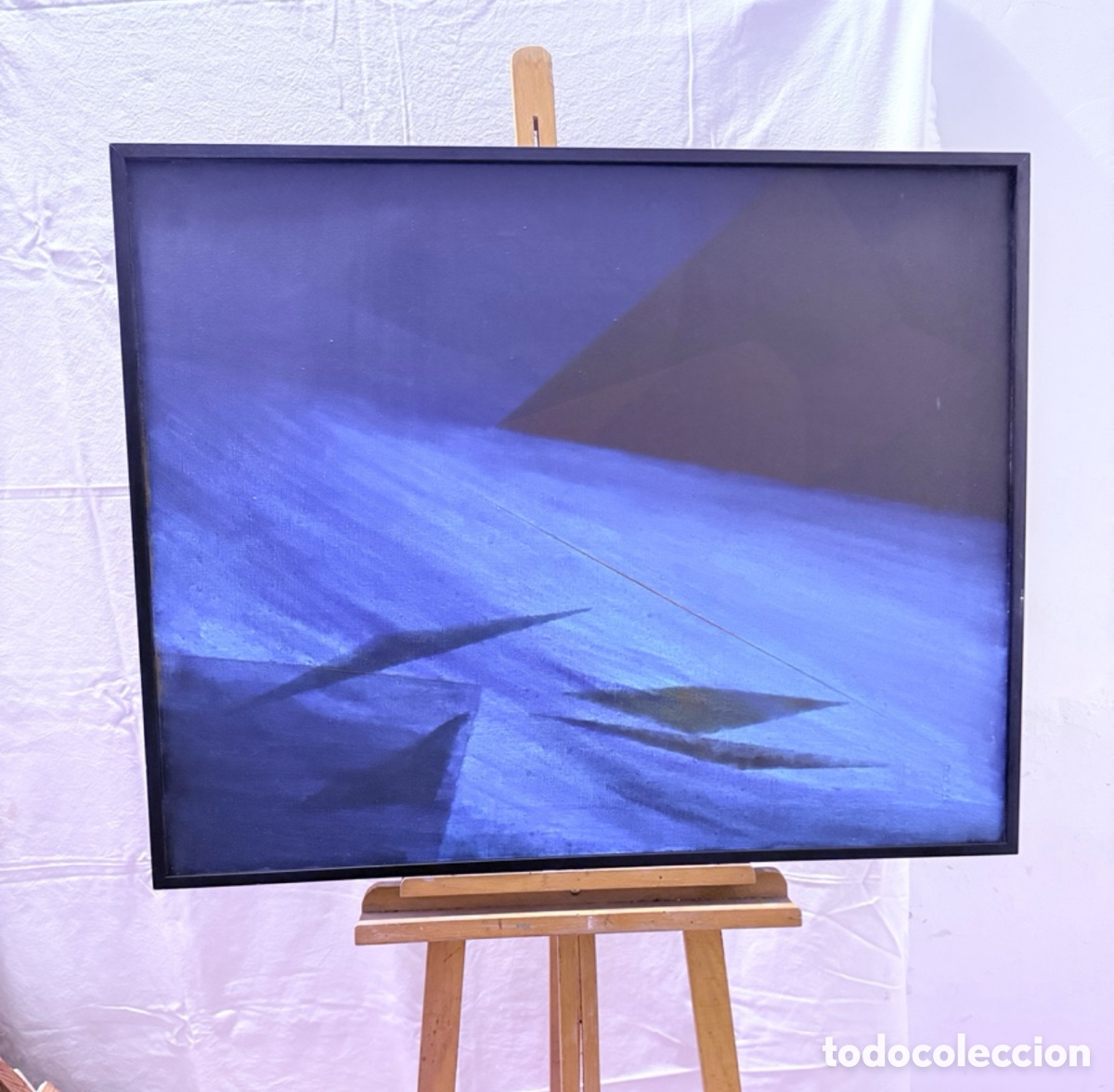 Art: Gabriela vargas 1988. Acr&iacute;lico sobre lienzo titulado. Gran formato (94X75 cm).