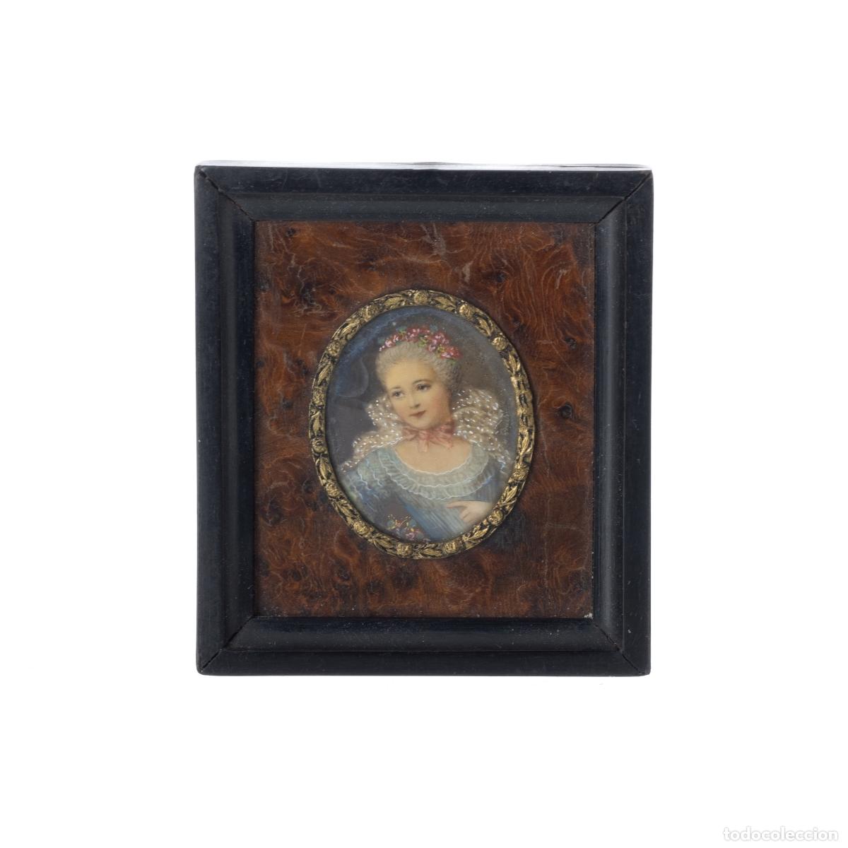 Arte: MINIATURA DE MAR&Iacute;A ANTONIETA