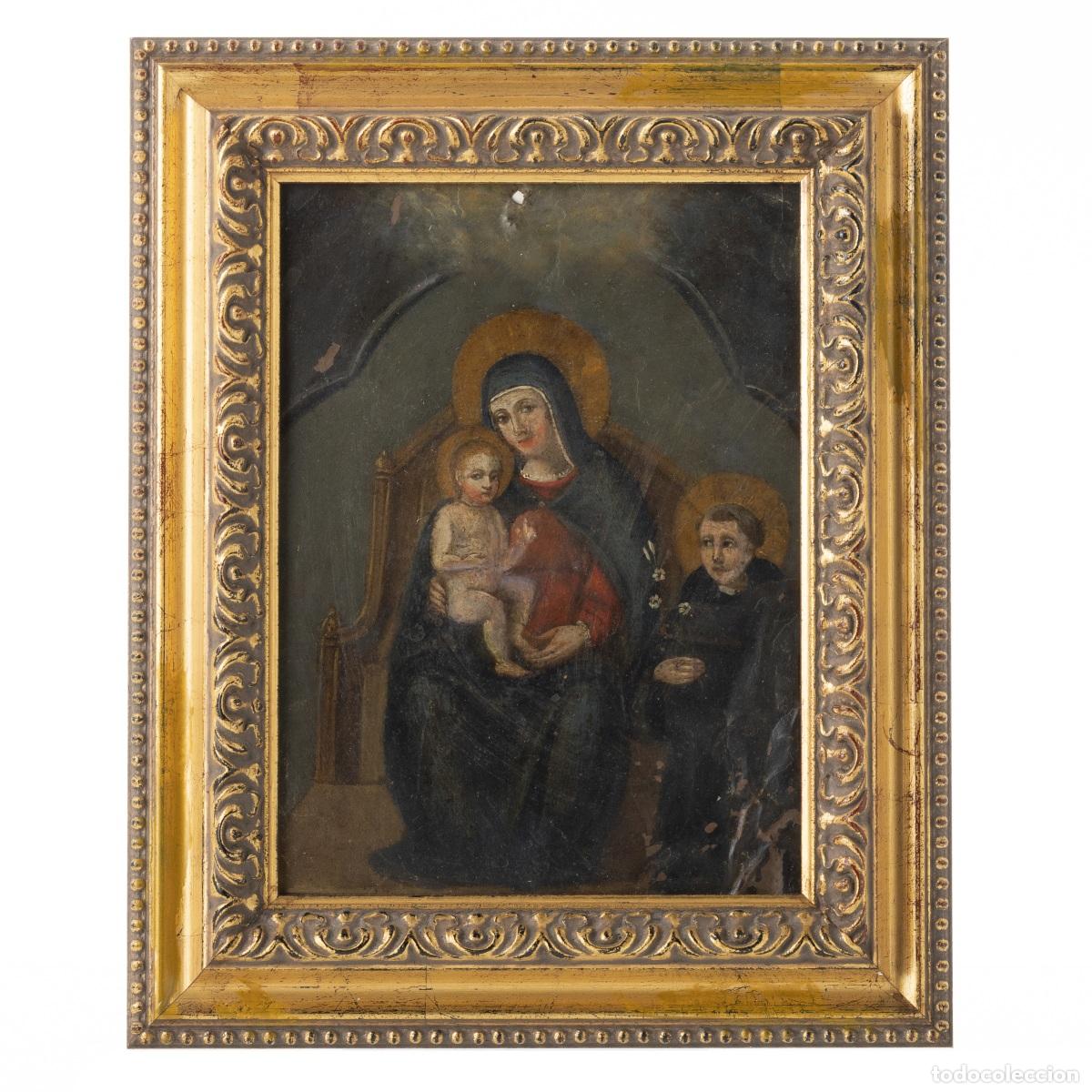 Arte: Nuestra Se&ntilde;ora con el Ni&ntilde;o Jes&uacute;s - Foto 2