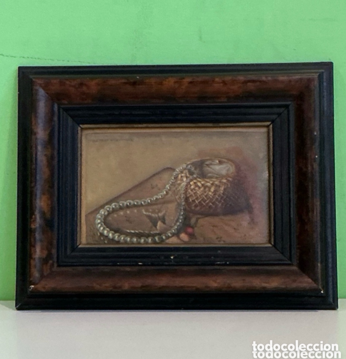 Art: Arturo Mart&iacute;nez Cabezas Valencia 1899 &oacute;leo sobre tablex bodeg&oacute;n firmado y fechado