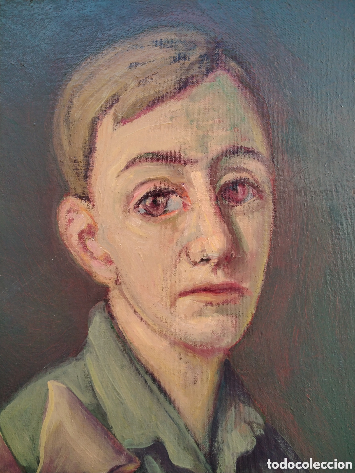 Arte: &Oacute;leo sobre lienzo firmado. - Foto 3