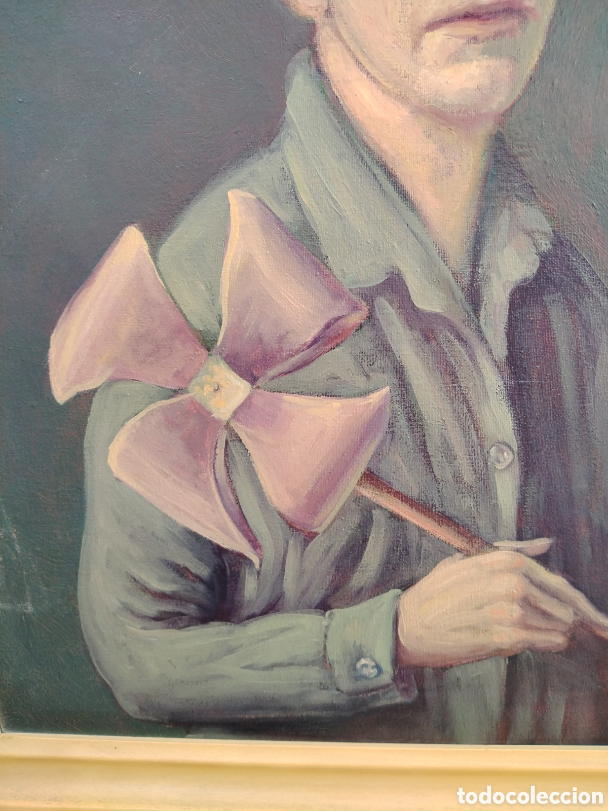 Arte: &Oacute;leo sobre lienzo firmado. - Foto 4