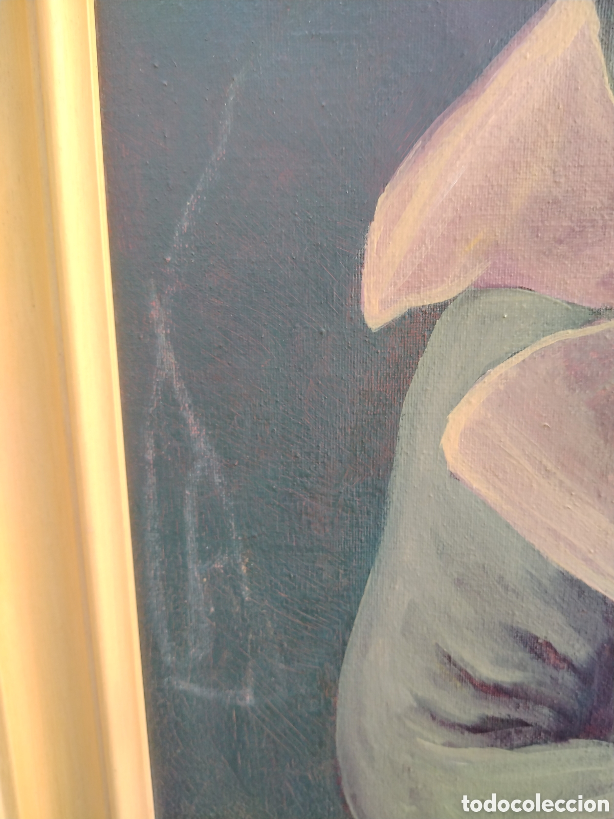 Arte: &Oacute;leo sobre lienzo firmado. - Foto 6