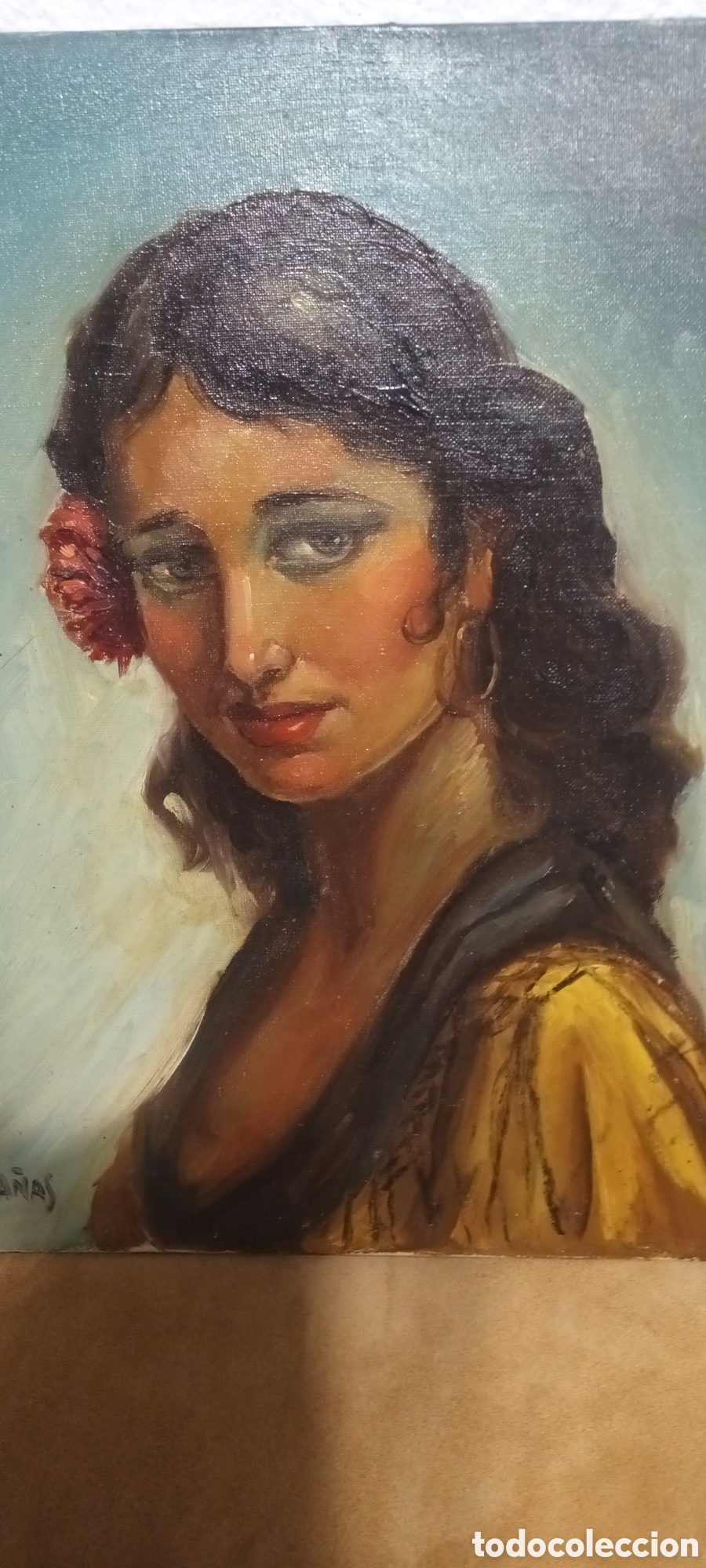 Art: Oleo sobre lienzo S. Casa&ntilde;as