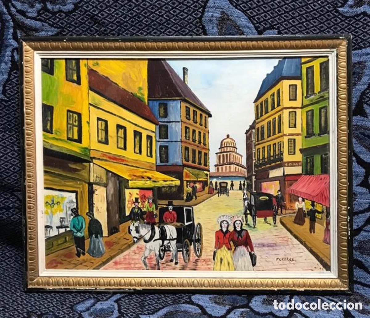 Arte: Oleo sobre tablet con firma