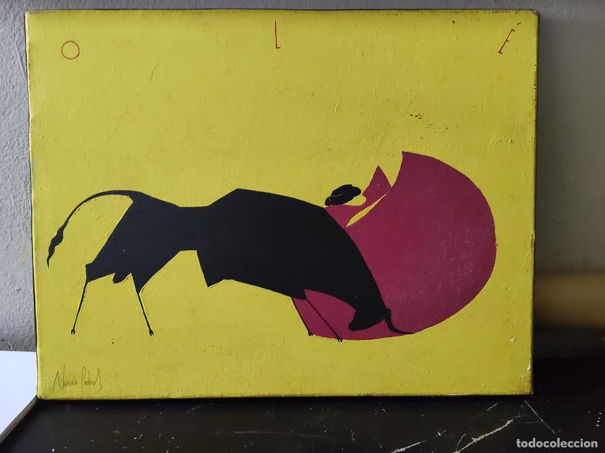 Arte: OBRA ORIGINAL NARCIS CODERCH - 28 cm x 35 cm - acrilico sobre tela