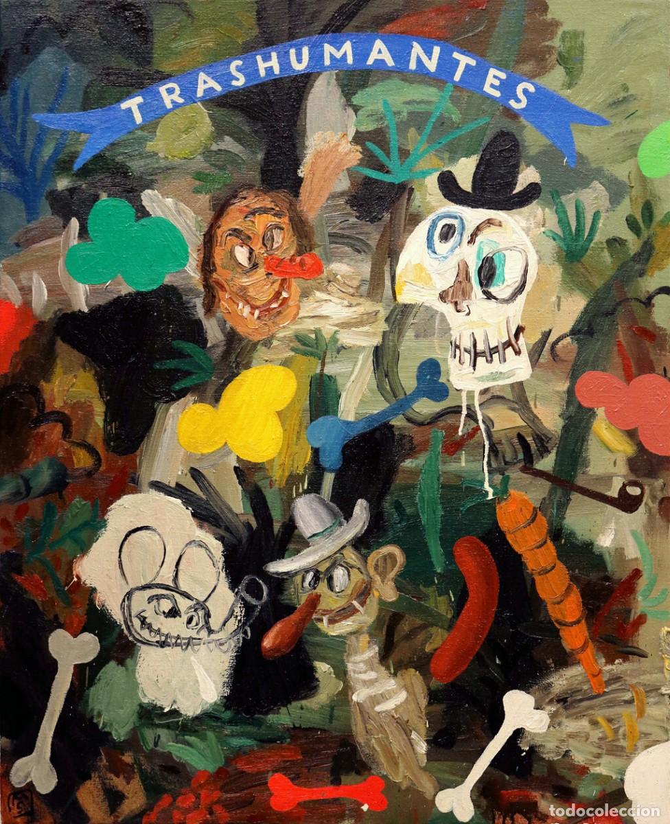 Arte: Mat&iacute;as S&aacute;nchez &Oacute;leo sobre lienzo &ldquo;Trashumantes&rdquo; 2020