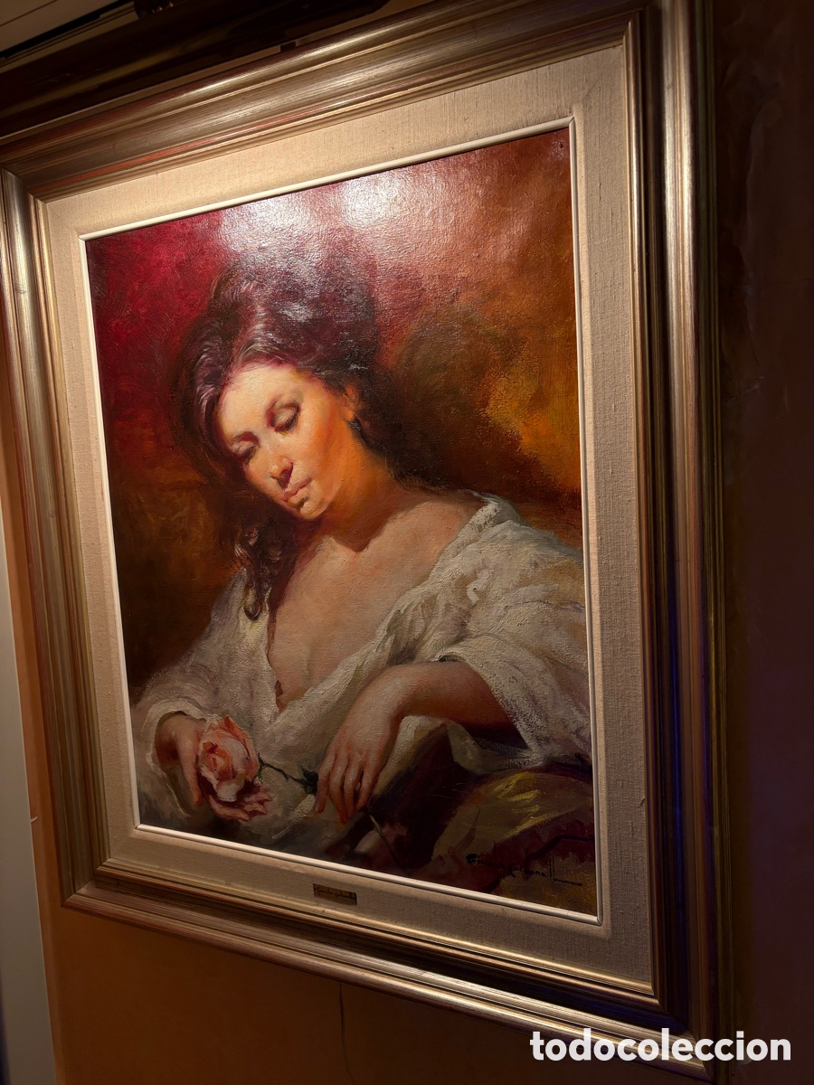 Arte: Cuadro al &oacute;leo de Gonz&aacute;lez Carbonell