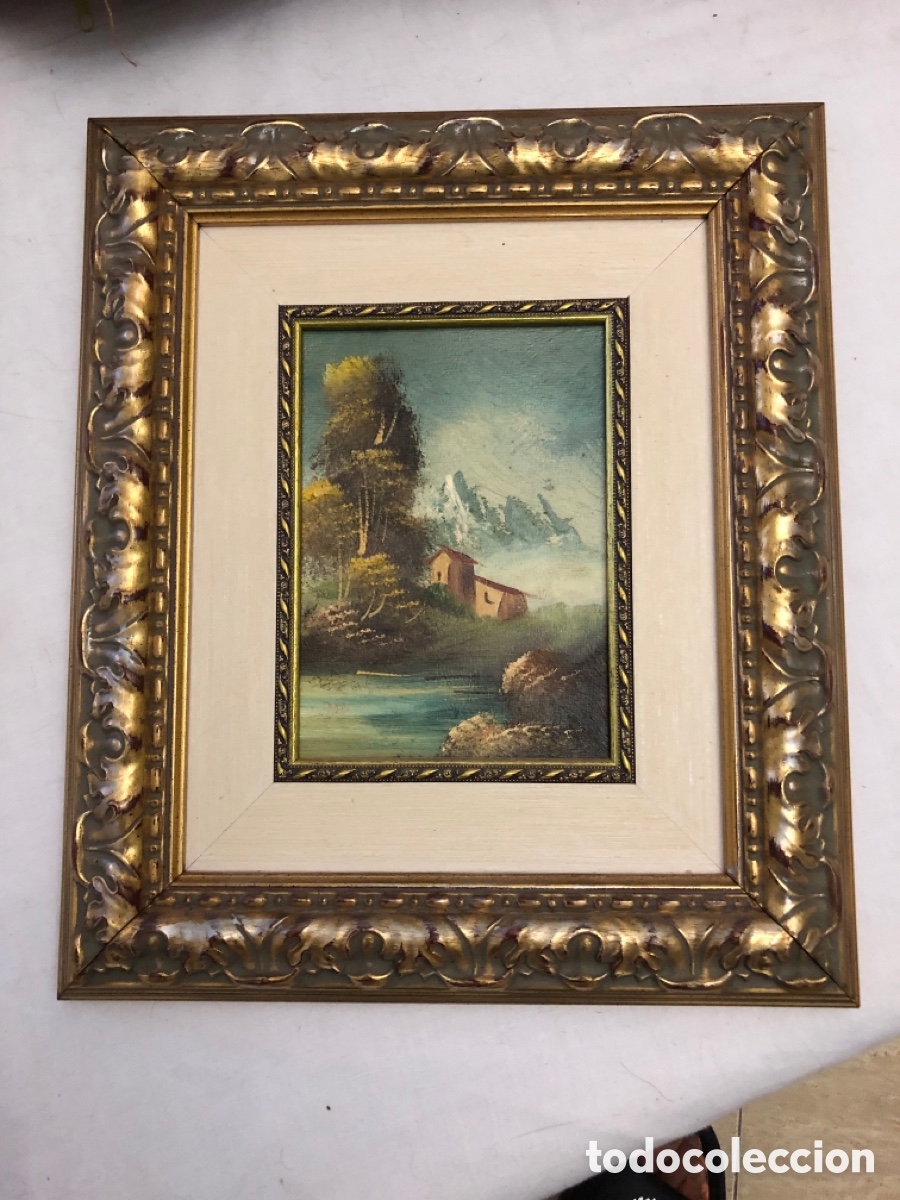 Arte: Pareja de cuadro vintage firmado&rdquo;Rossi&rdquo;