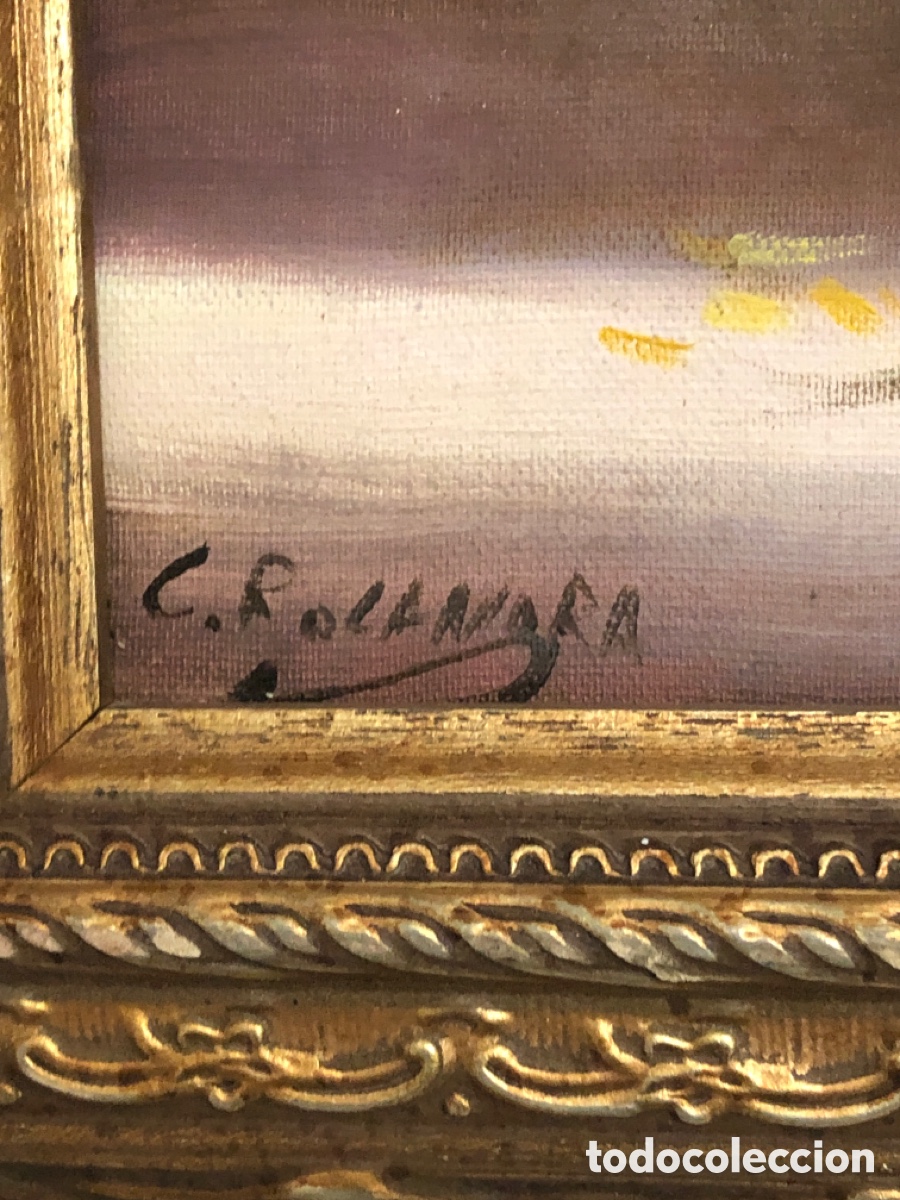 Arte: &Oacute;leo sobre lienzo Firmado - Foto 2