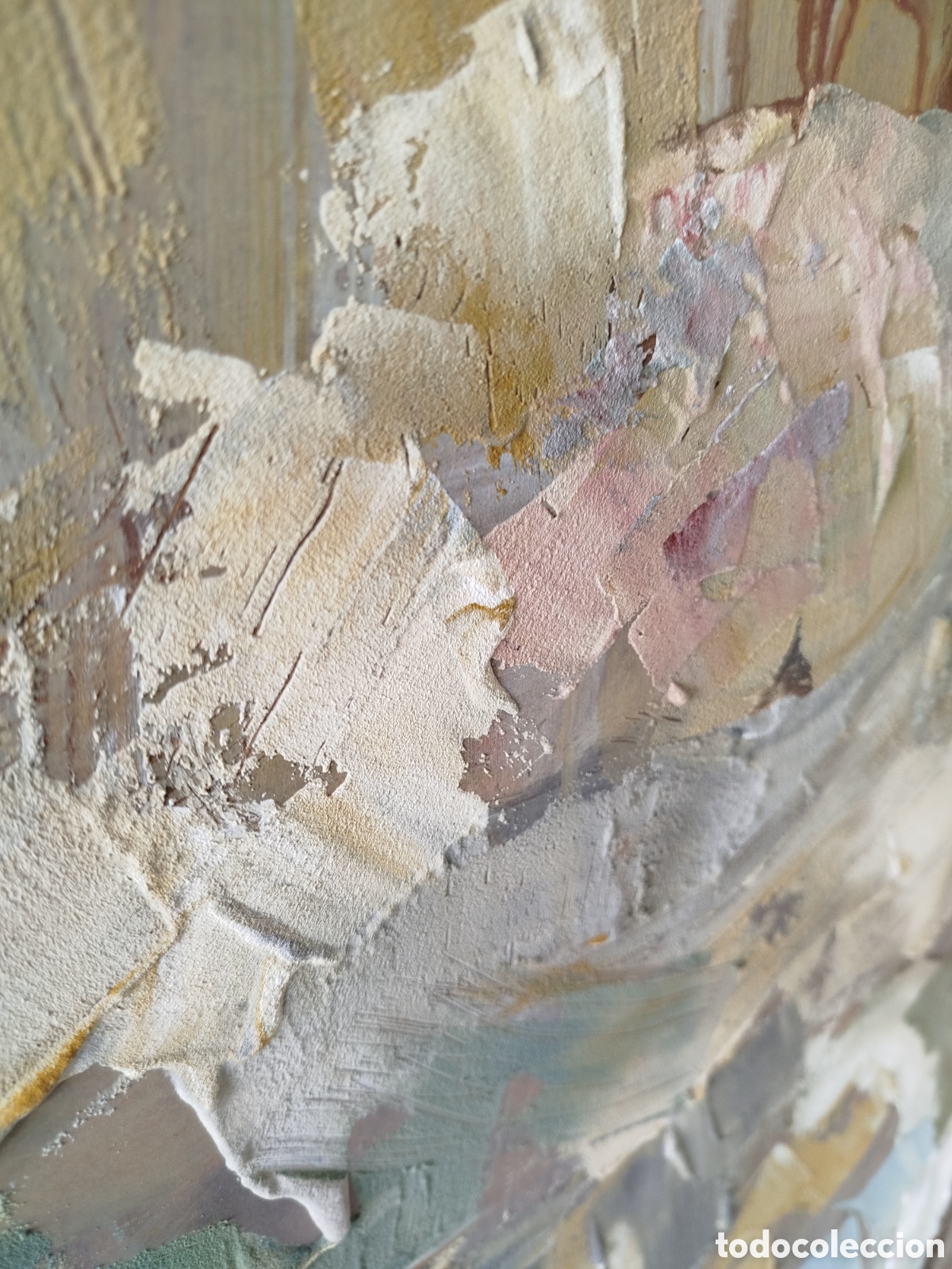 Arte: Cuadro firmado, &oacute;leo sobre tabla. - Foto 4