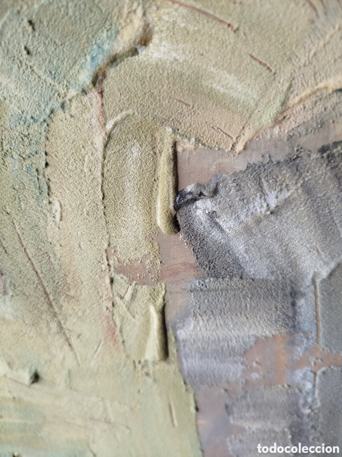 Arte: Cuadro firmado, &oacute;leo sobre tabla. - Foto 5