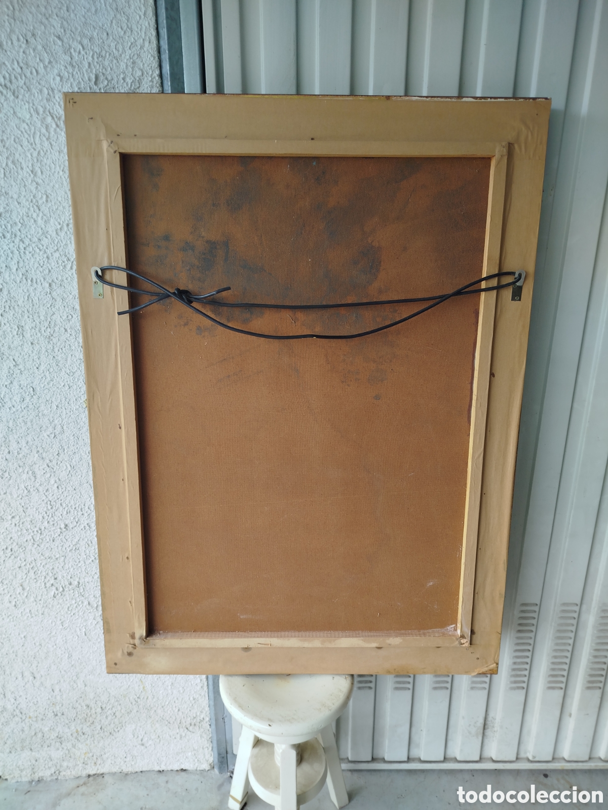 Arte: Cuadro firmado, &oacute;leo sobre tabla. - Foto 13