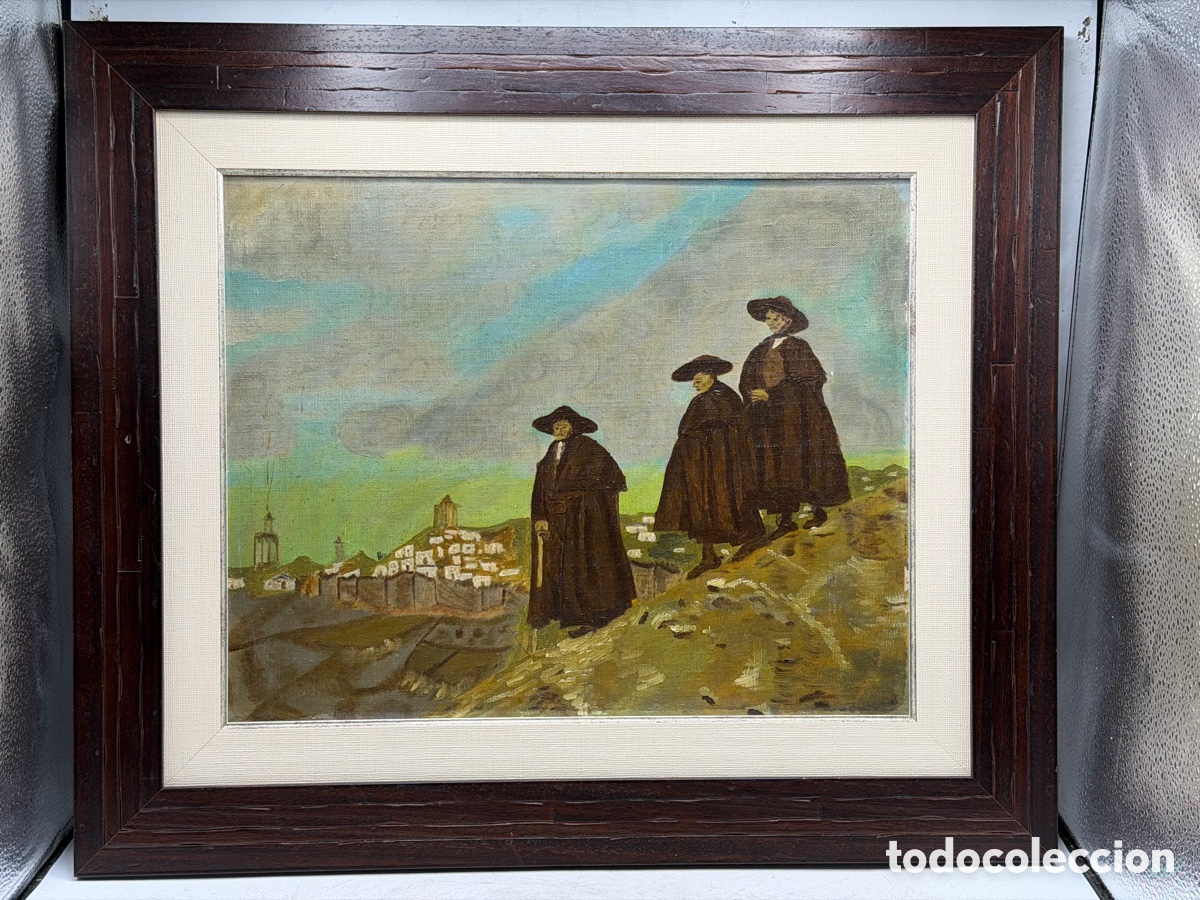 Arte: Pintura al &Oacute;leo Escena Costumbrista