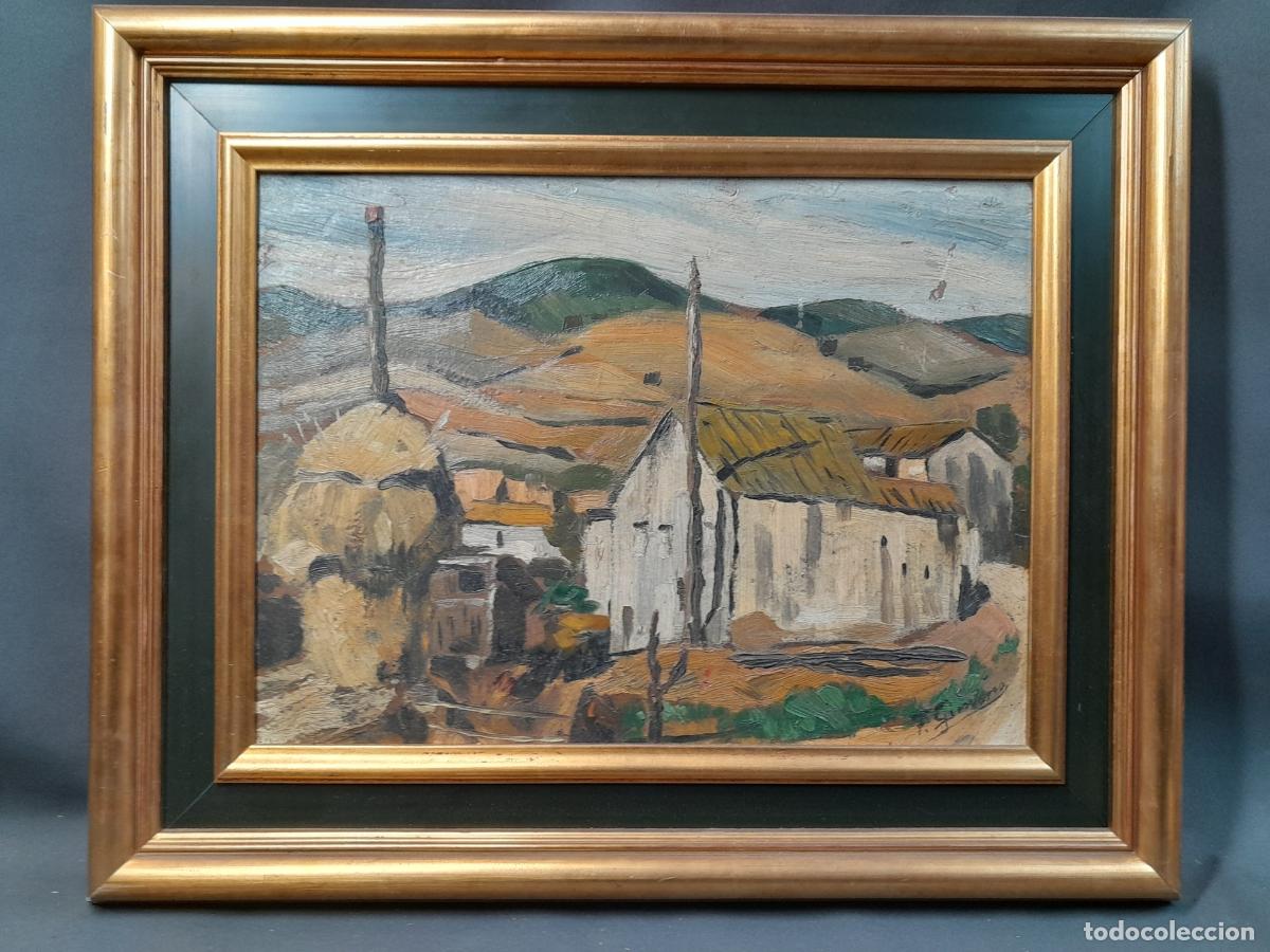 Art: C-1984. ESCUELA CATALANA (S.XX). &Oacute;LEO SOBRE TABLA. PAISAJE.