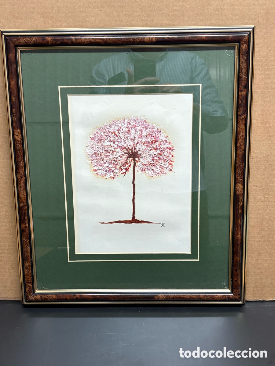 Arte: Cuadro de Andr&eacute;s Moreno Escobar Serie &Aacute;rboles