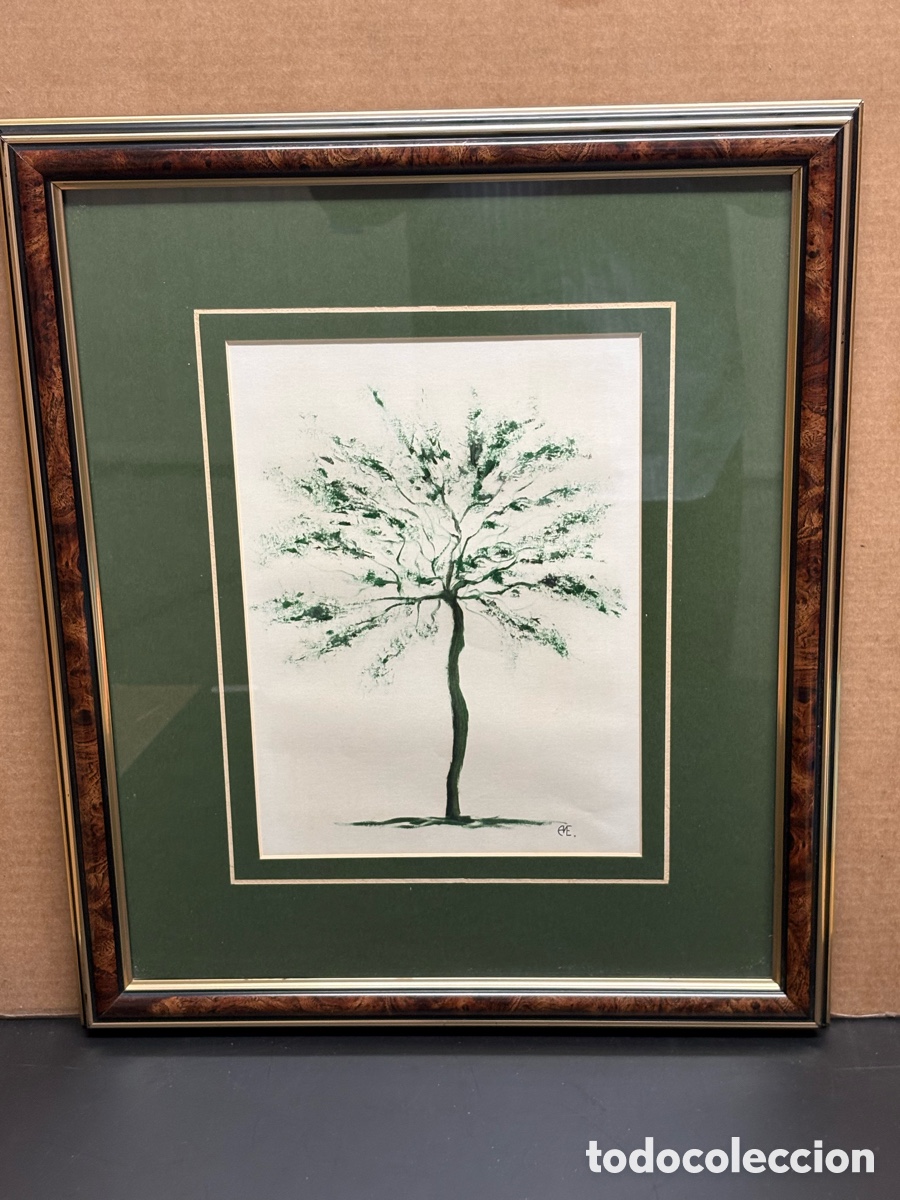 Arte: Cuadro de Andr&eacute;s Moreno Escobar Serie: &Aacute;rboles