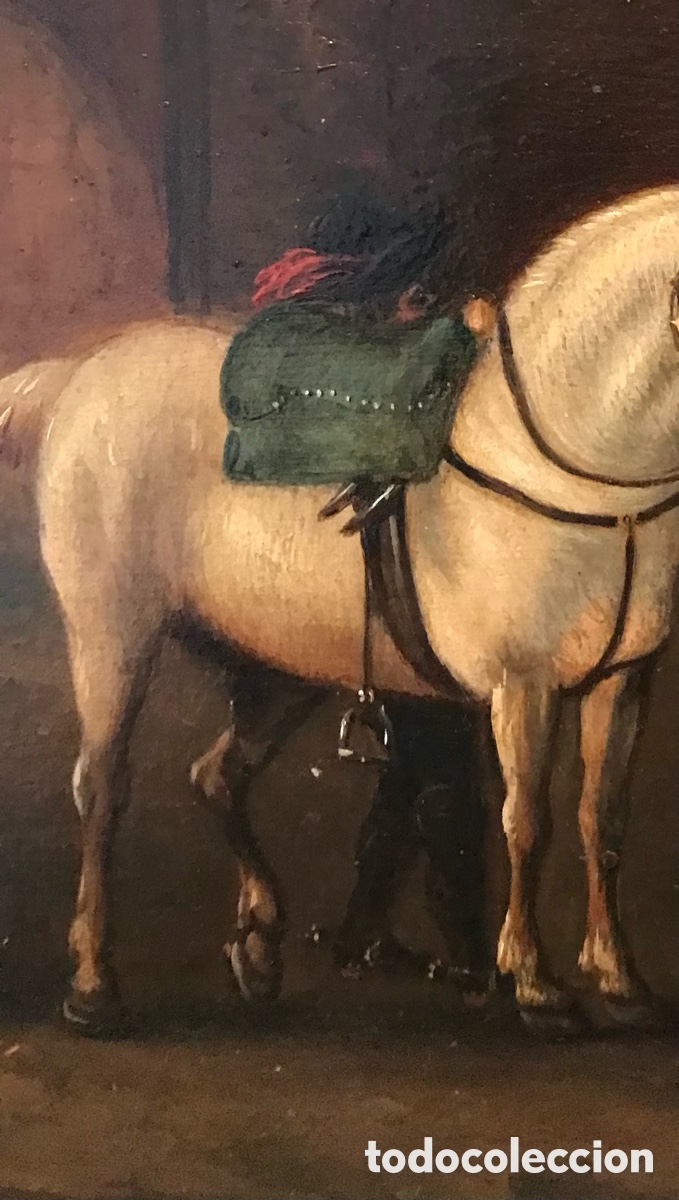 Arte: Escena con Caballos y figuras - Foto 3