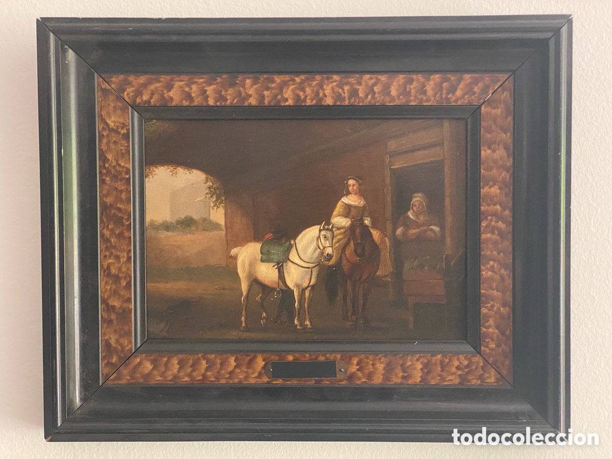 Arte: Escena con Caballos y figuras - Foto 5
