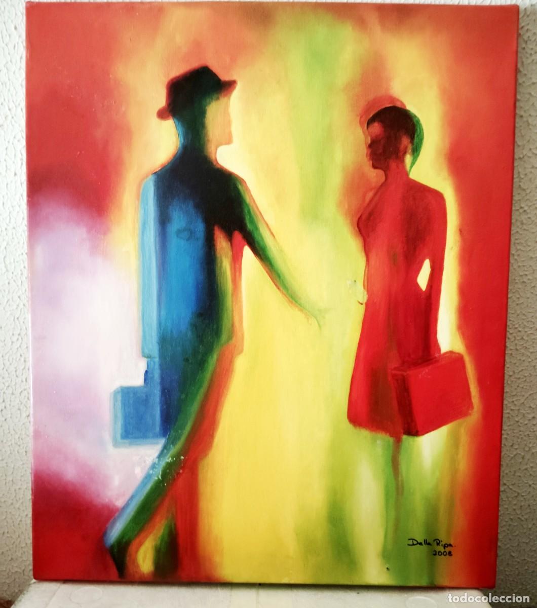 Arte: CUADRO AL &Oacute;LEO.SOLO LIENZO.DELLARIPA - Foto 3
