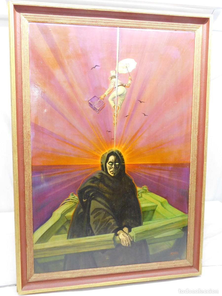 Arte: &Oacute;LEO SOBRE TELA - MAYNARD - Foto 1