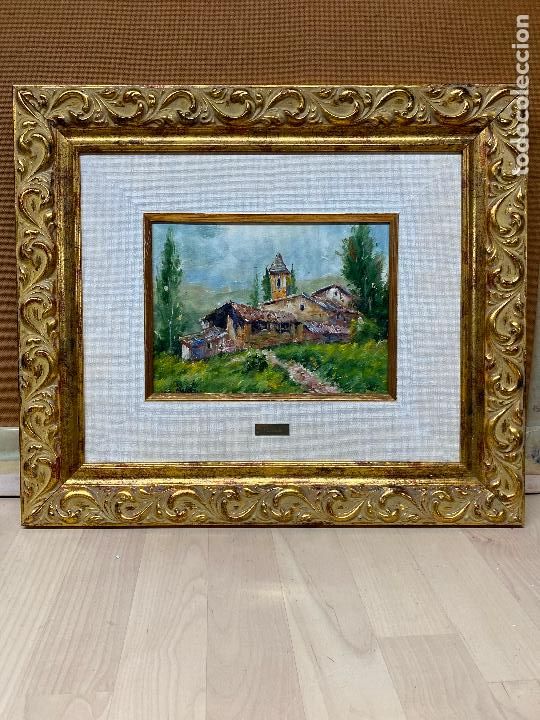 Arte: Cuadro pintura en oleo firmada Palau