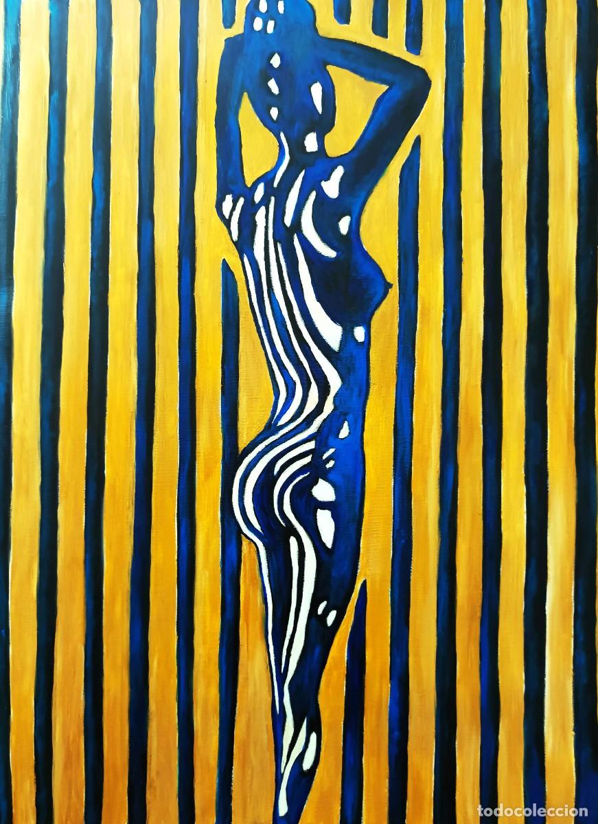 Arte: Dama en lineas obra de Mercedes Gilaberte