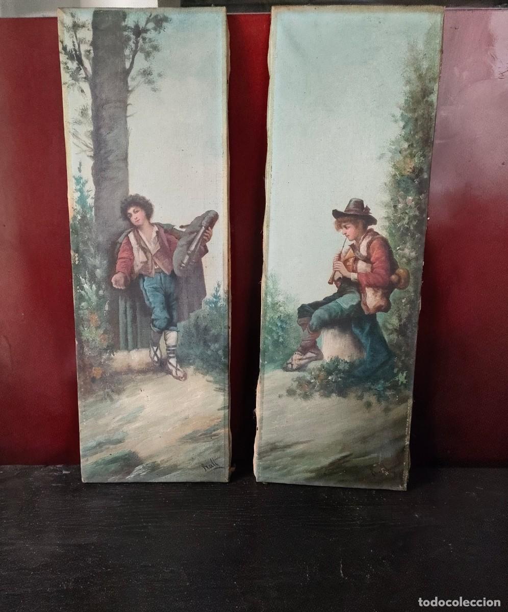 Arte: Dos &oacute;leos de Joaqu&iacute;n Espalter y Rull - Foto 1