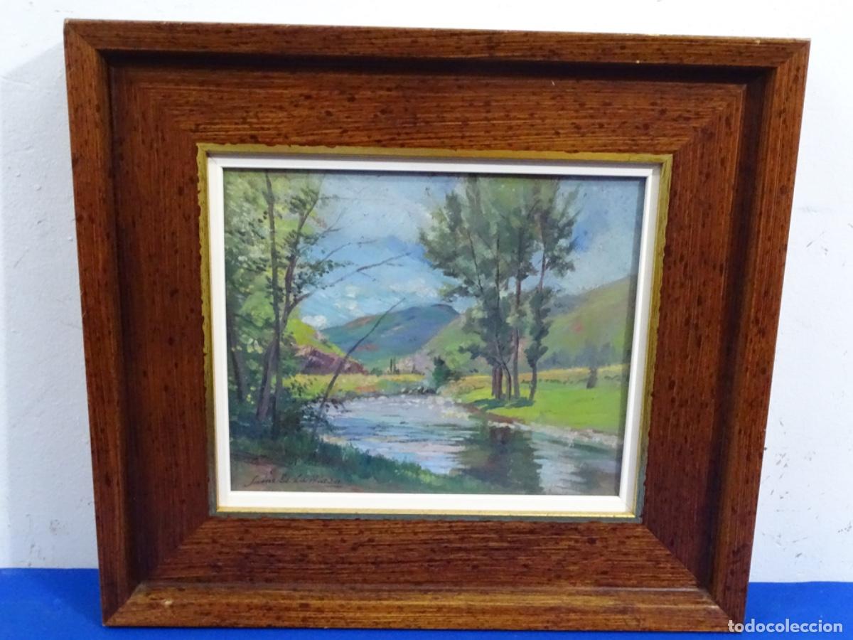 Arte: &Oacute;LEO TABLA FRANCISCO SAENZ DE LA MAZA (BURGOS 1900-BCN 1984). PAISAJE COSTA BRAVA ?