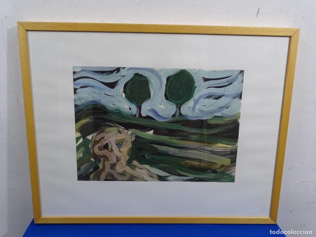 Arte: T&Eacute;CNICA MIXTA JOSEP CA&Ntilde;ADA (BARCELONA 1951). &ldquo;ARBRES&rdquo;. GEMMA GIMENO ART.